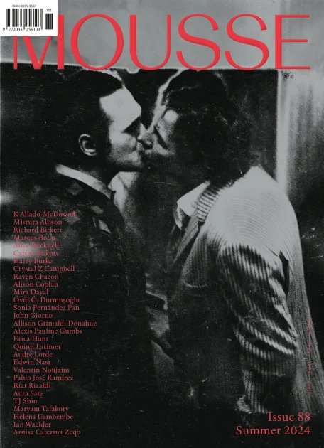 Mousse — John Giorno & Robert Rauschenberg
