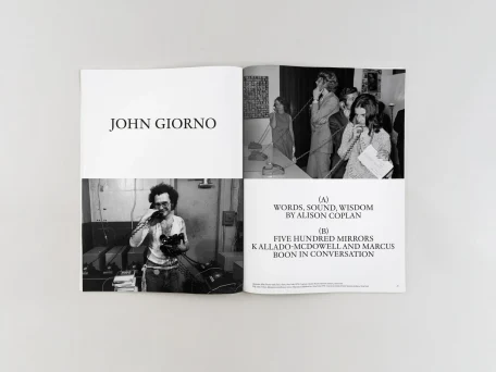 Mousse — John Giorno